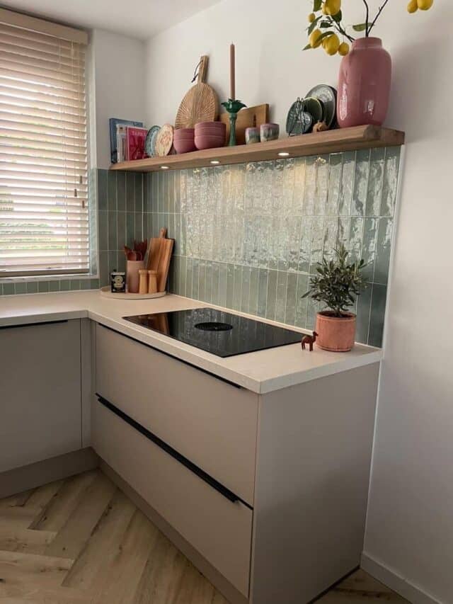 Eiken Wandplank Kantelbare Dimbare Led